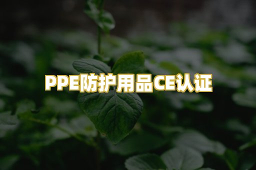 PPE防护用品CE认证